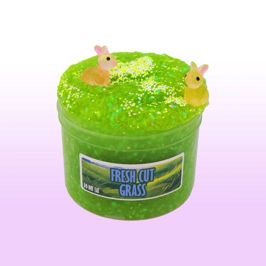 Fresh Cut Grass Slime Poppy Mello Slimes