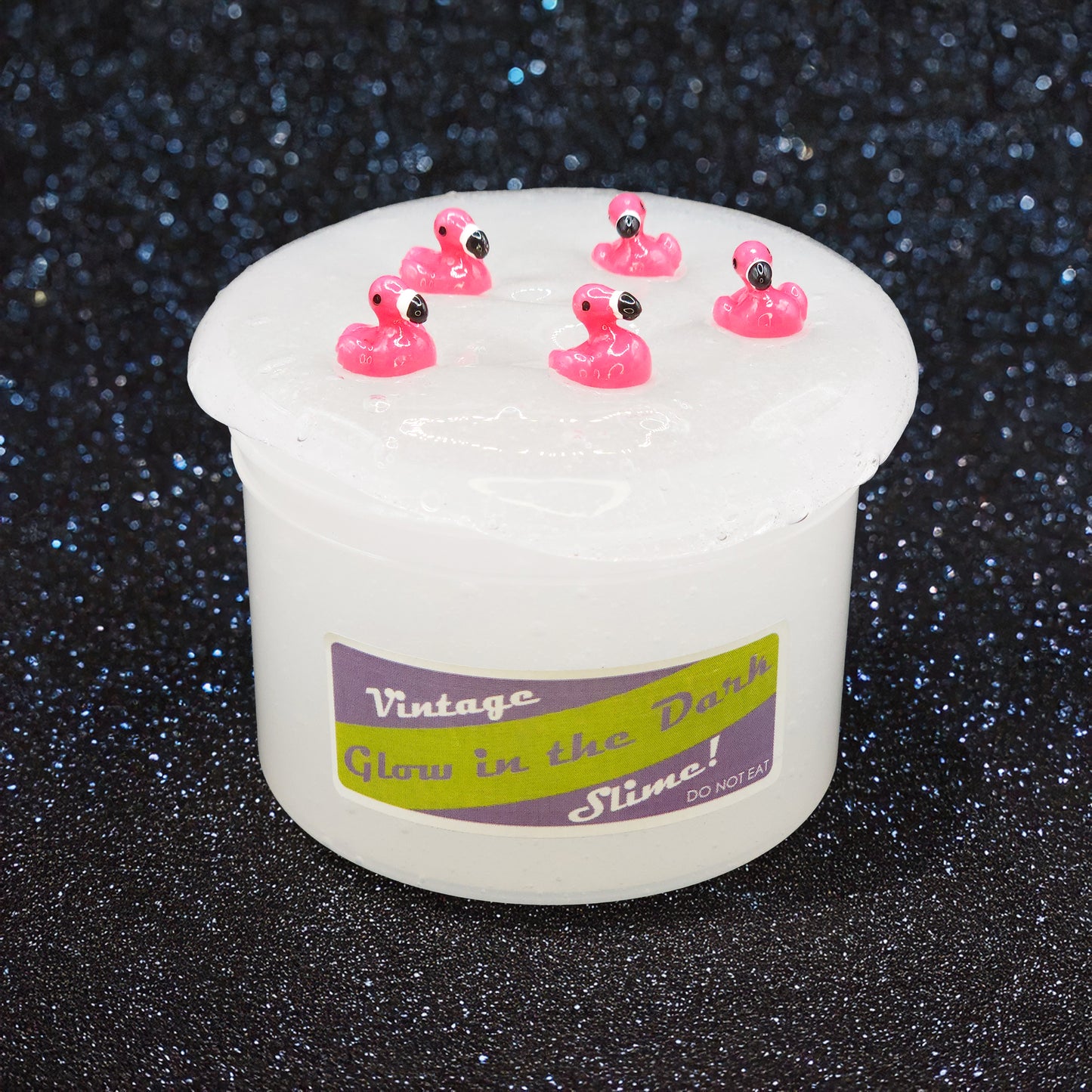 Vintage Glow in the Dark Slime Poppy Mello Slimes