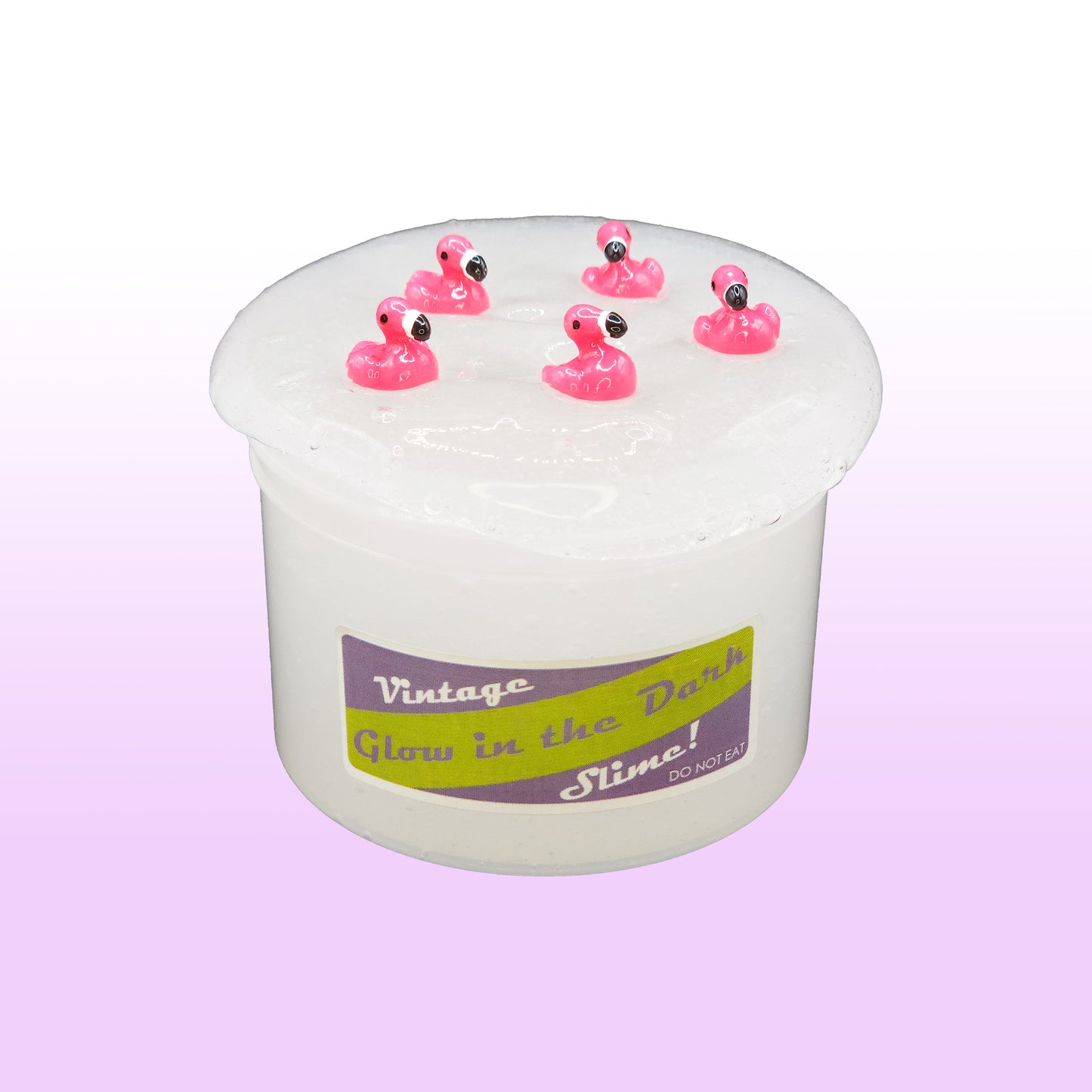 Vintage Glow in the Dark Slime Poppy Mello Slimes