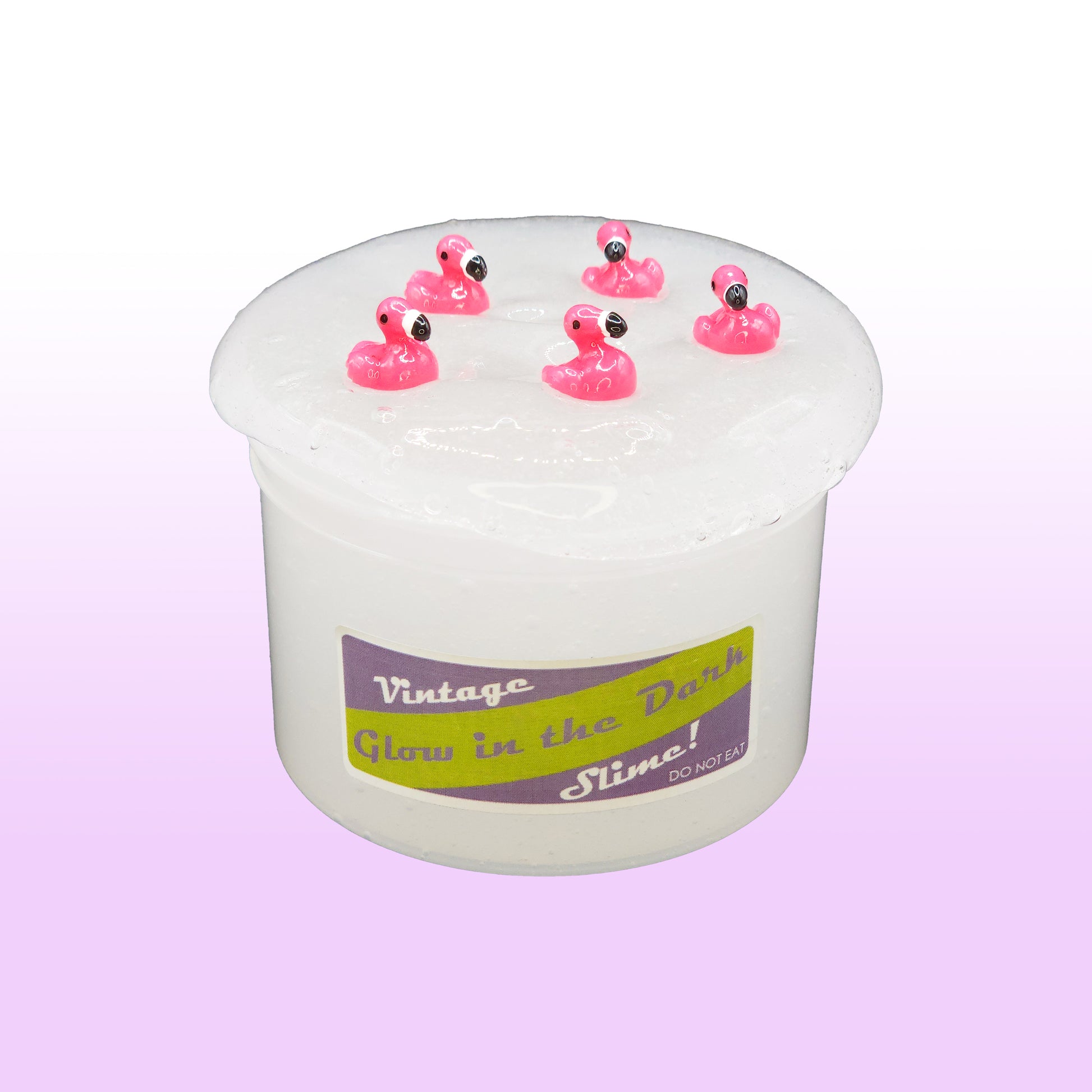 Vintage Glow in the Dark Slime Poppy Mello Slimes