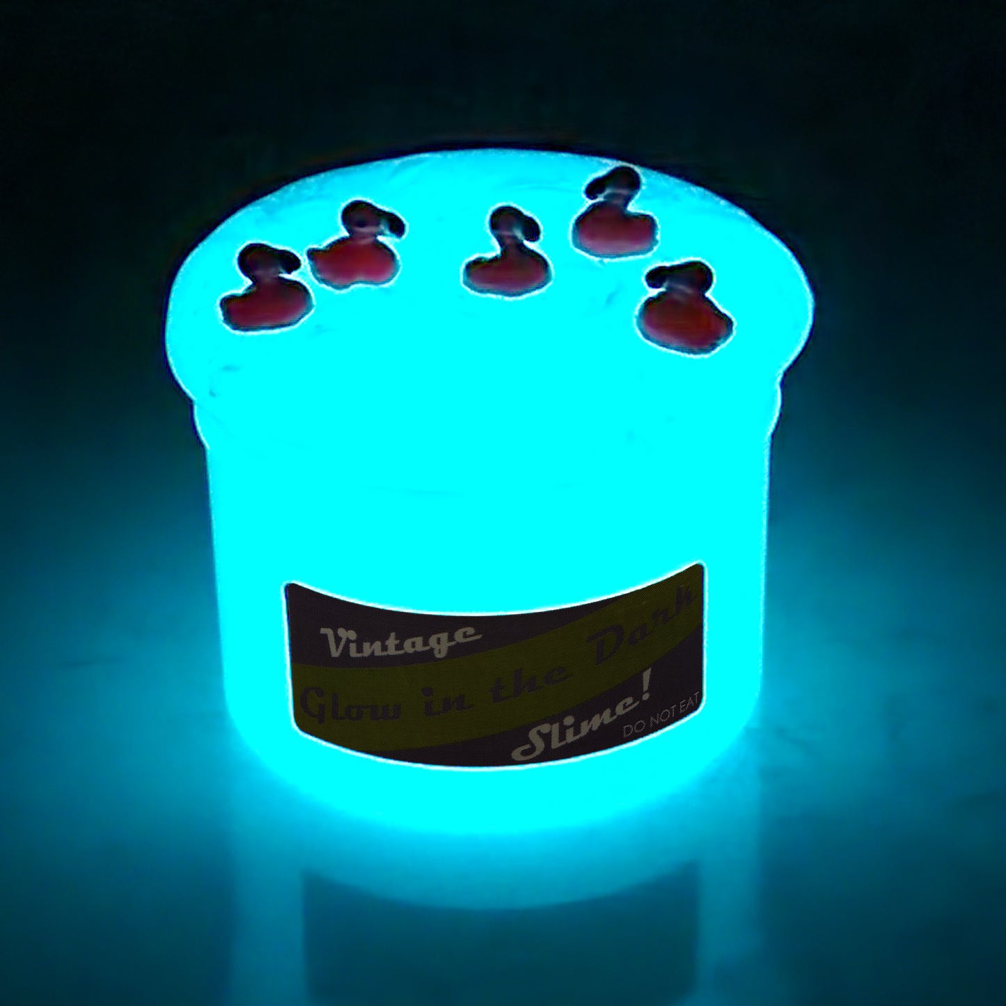 Vintage Glow in the Dark Slime Poppy Mello Slimes