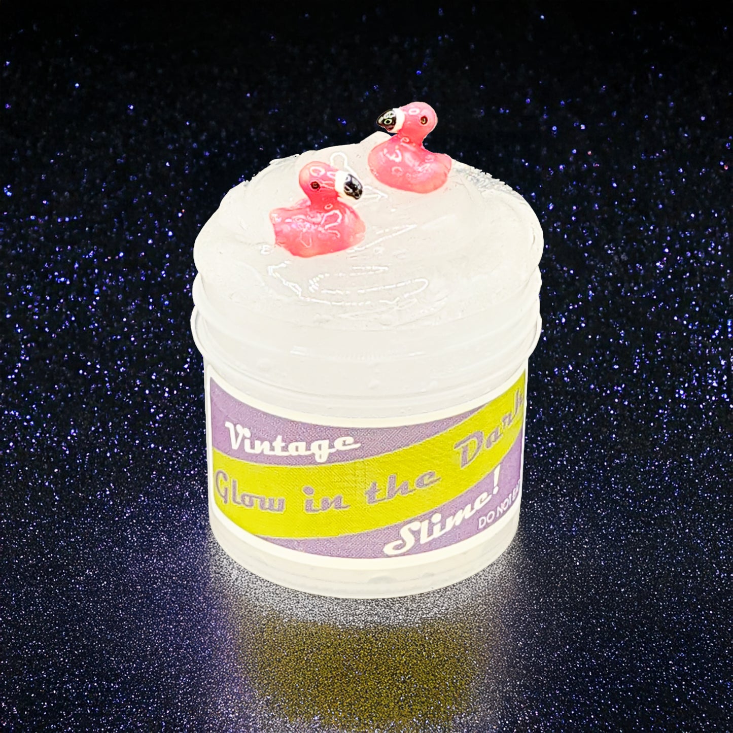 Vintage Glow in the Dark Slime Poppy Mello Slimes