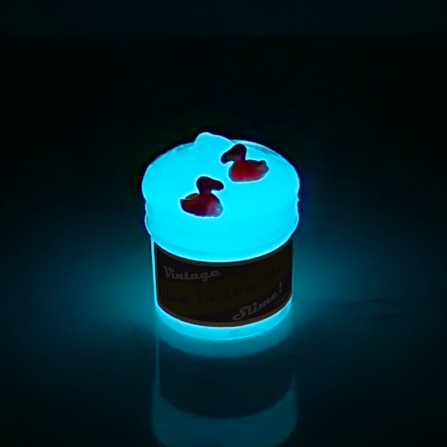 Vintage Glow in the Dark Slime Poppy Mello Slimes