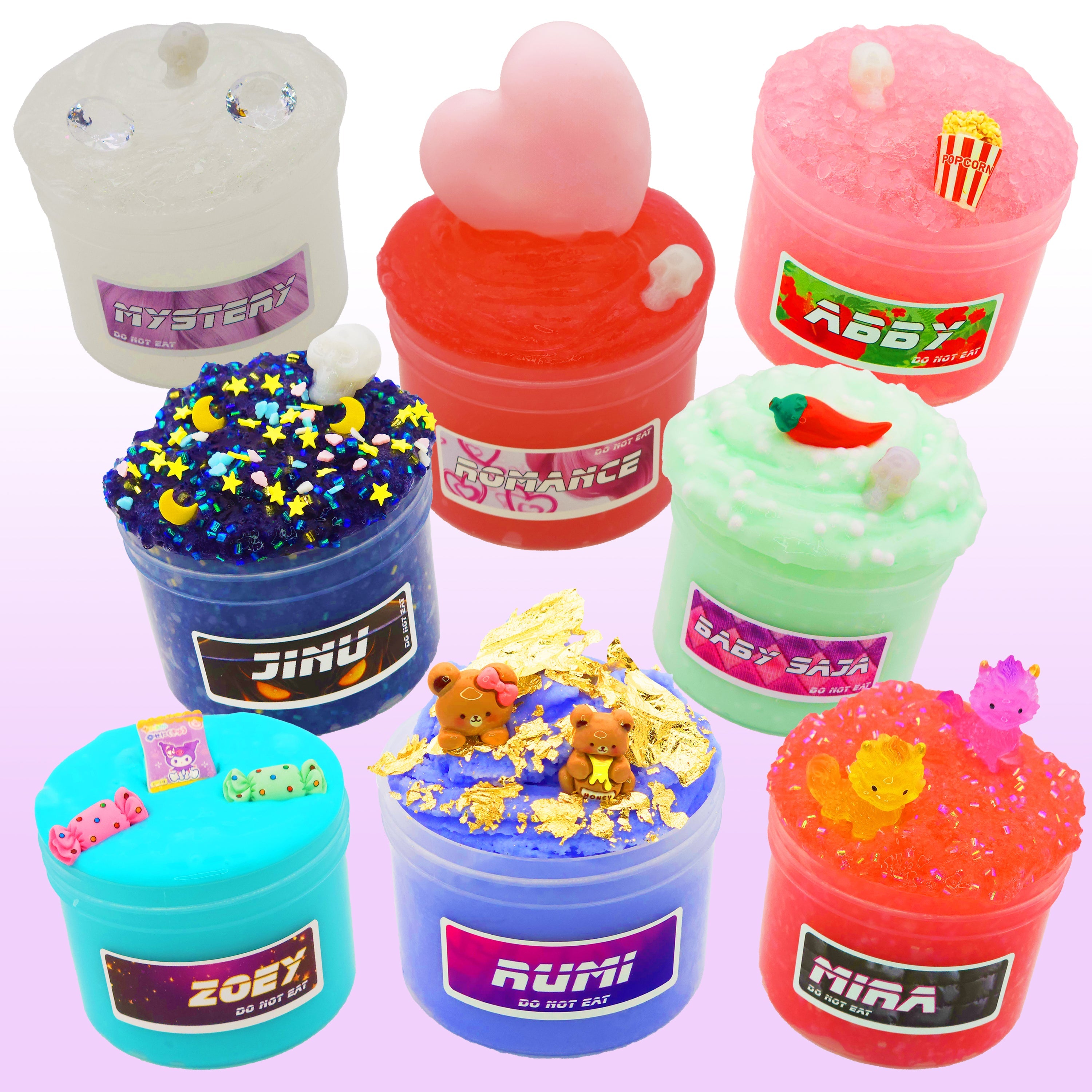 K Pop Demon Hunters Slime Collection