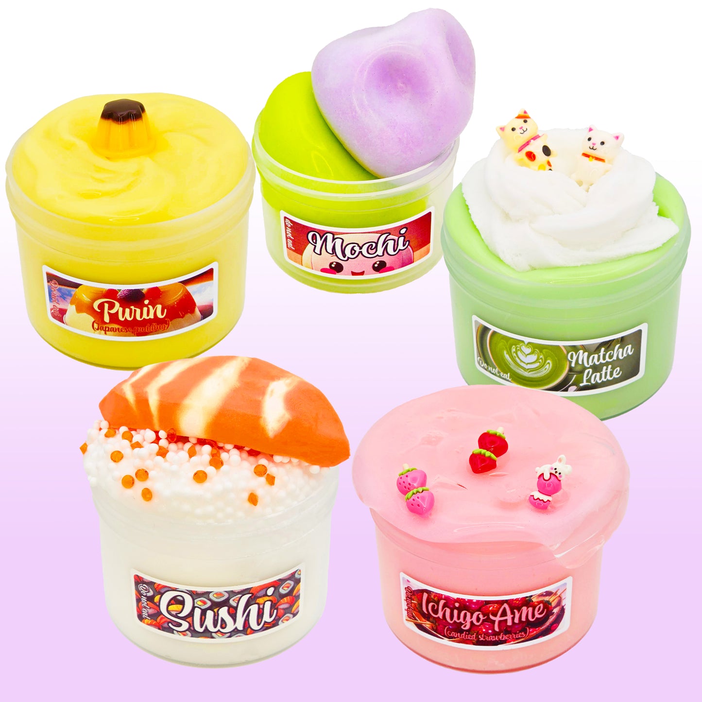 Japan Snacks Slime Bundle