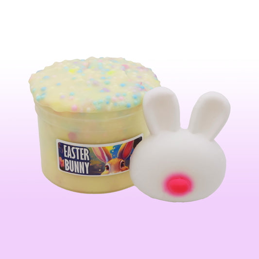 Easter Bunny DIY Slime