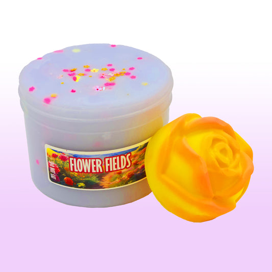 Flower Fields DIY Slime
