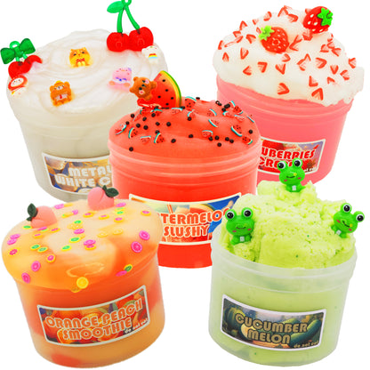 Fruit Basket Slime Bundle Poppy Mello Slimes