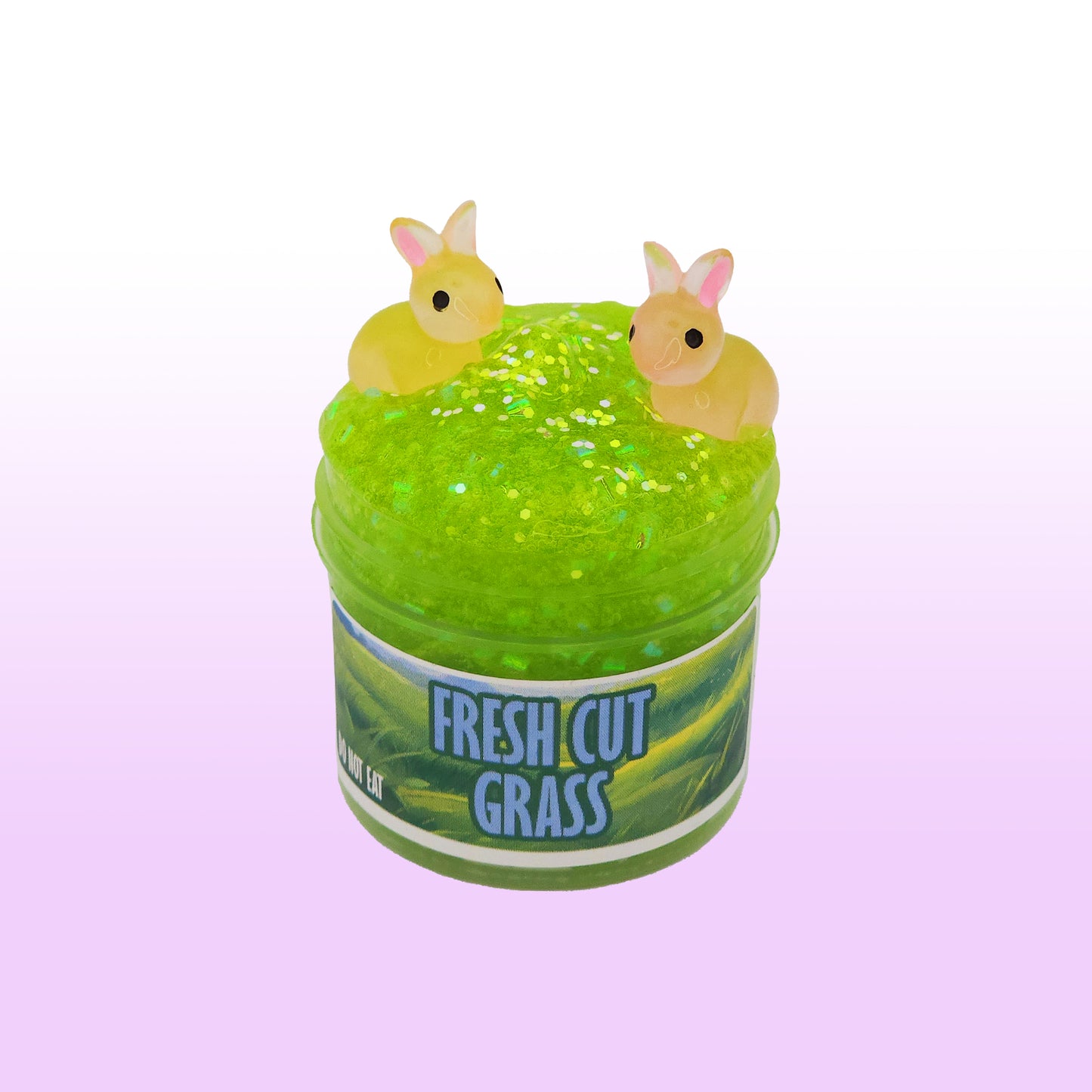 Fresh Cut Grass Slime Poppy Mello Slimes