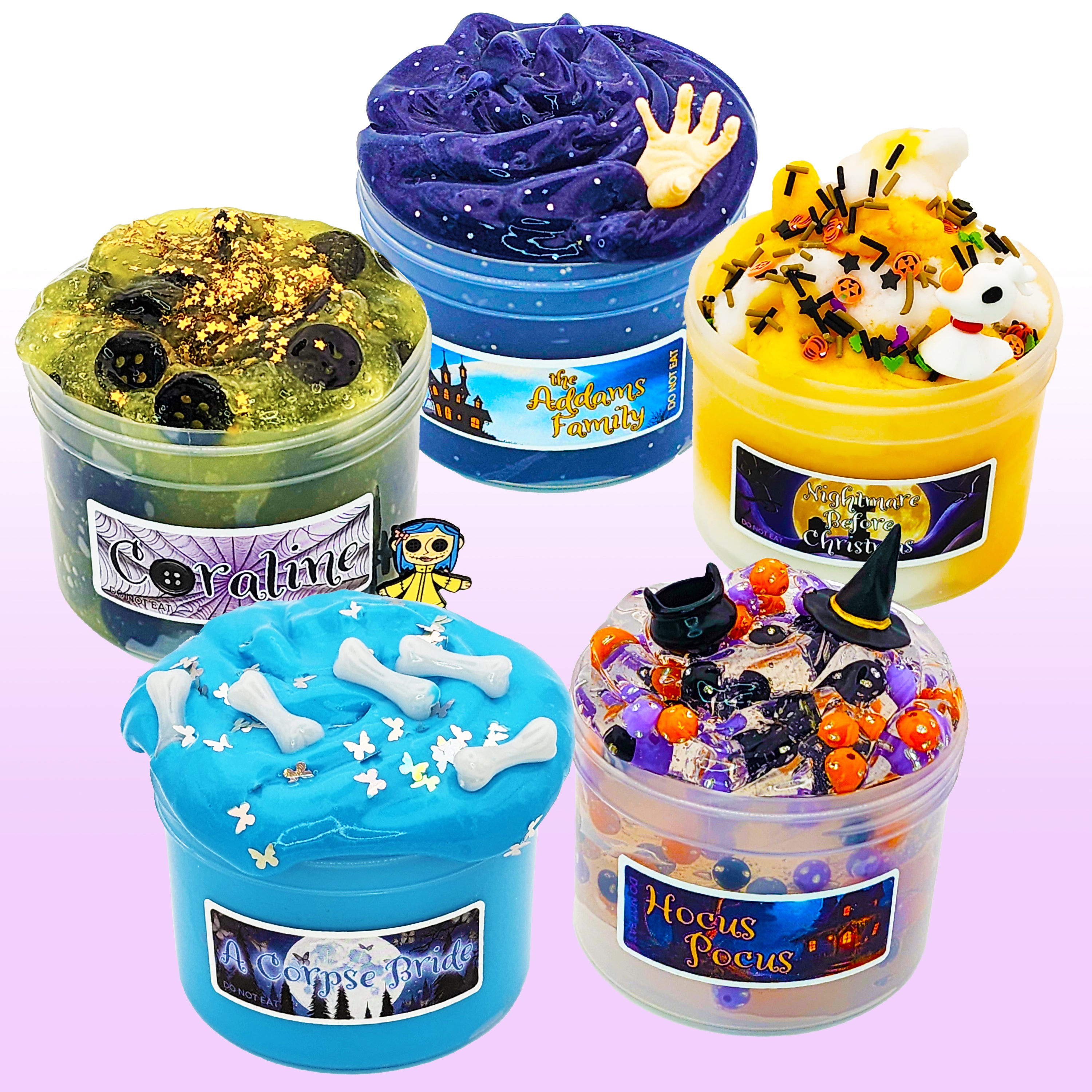 Halloween Movie Slime Bundle