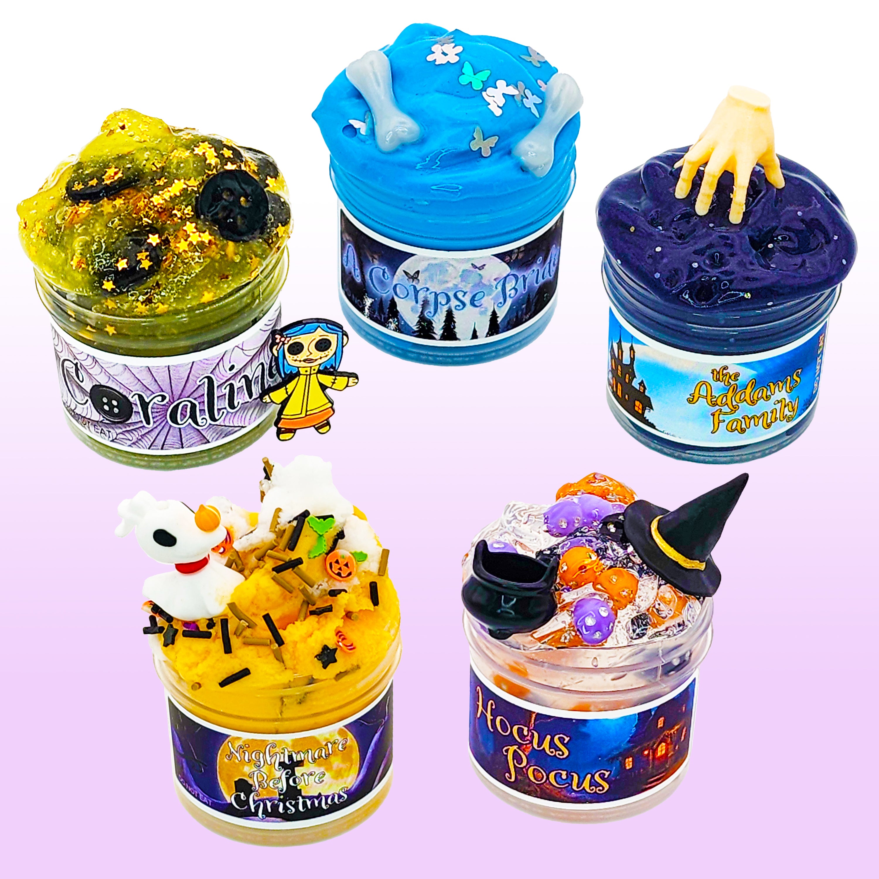 Halloween Movie Slime Bundle