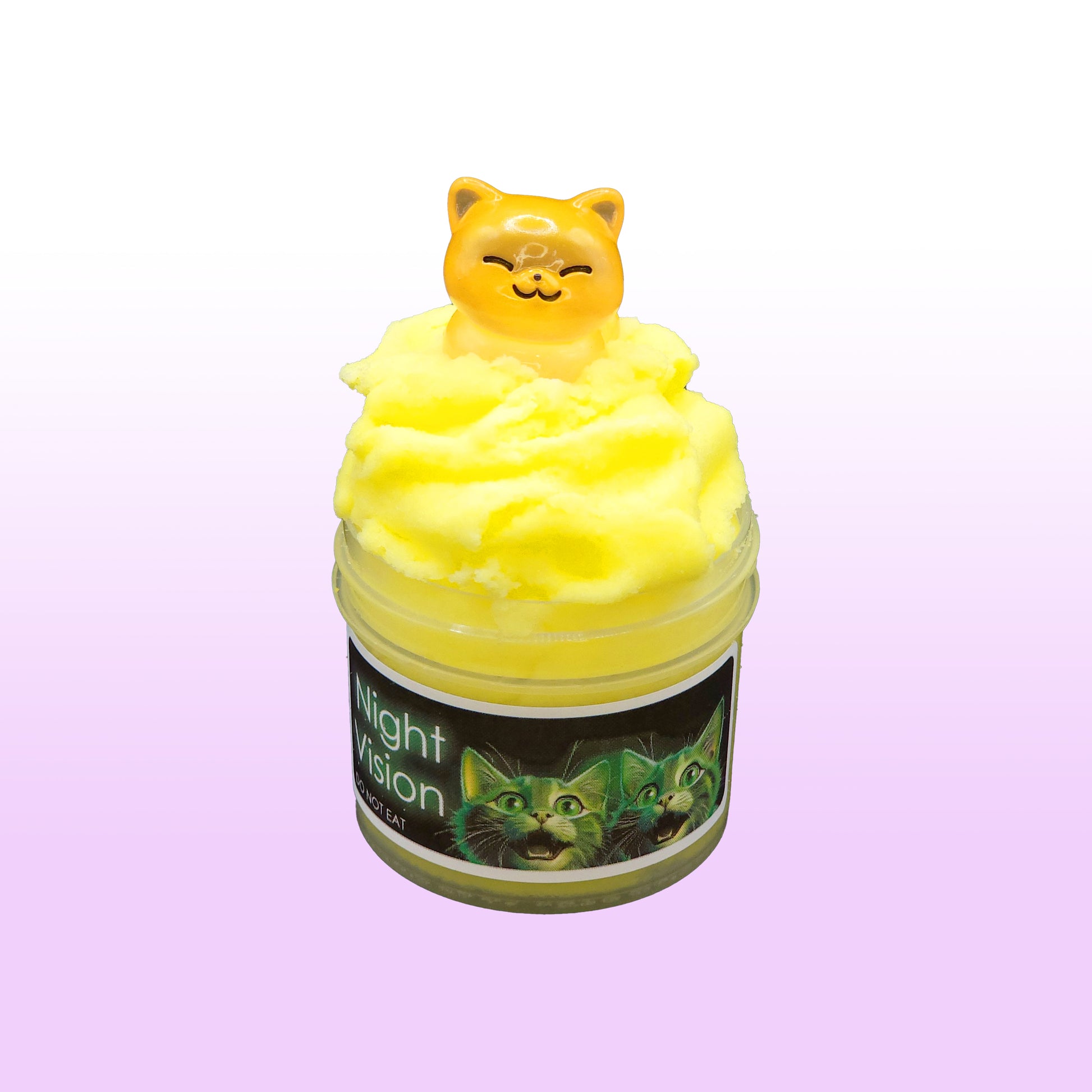 Night Vision Glow in the Dark Slime Poppy Mello Slimes