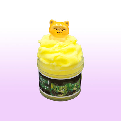 Night Vision Glow in the Dark Slime Poppy Mello Slimes