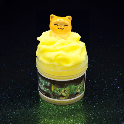 Night Vision Glow in the Dark Slime Poppy Mello Slimes