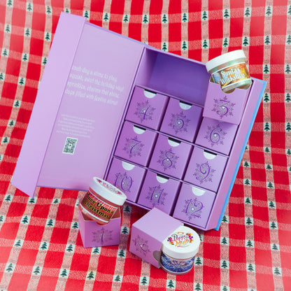 12 Days of Slime Calendar