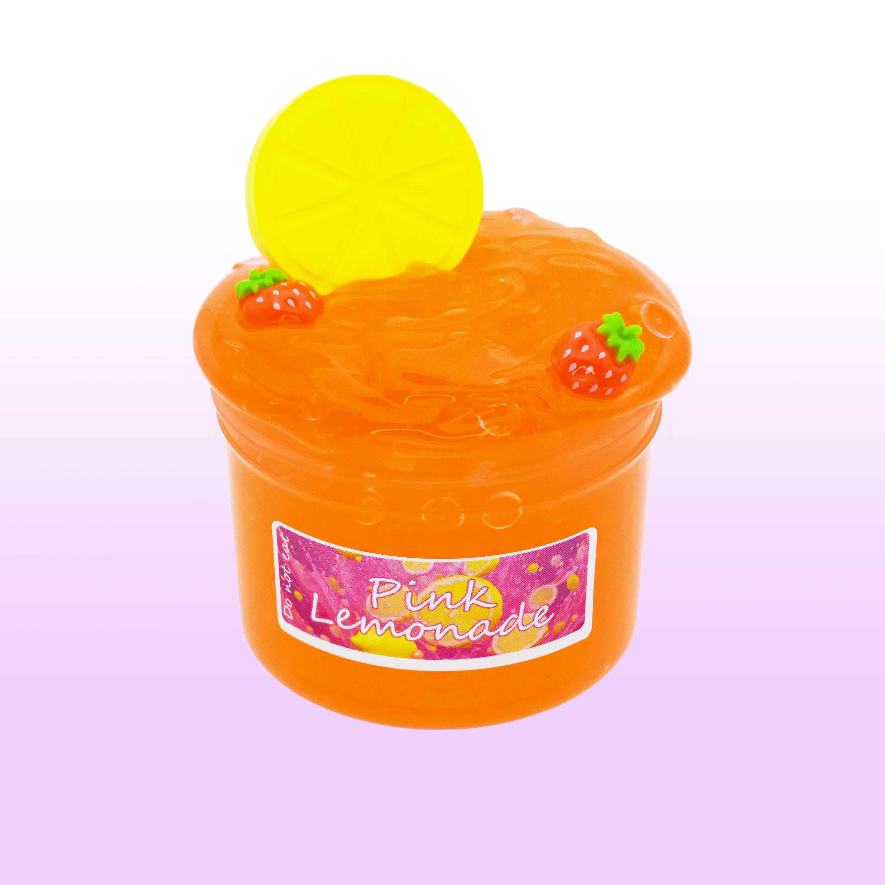 Buy Pink Lemonade Slime with Free Shipping | Poppy Mello Slimes