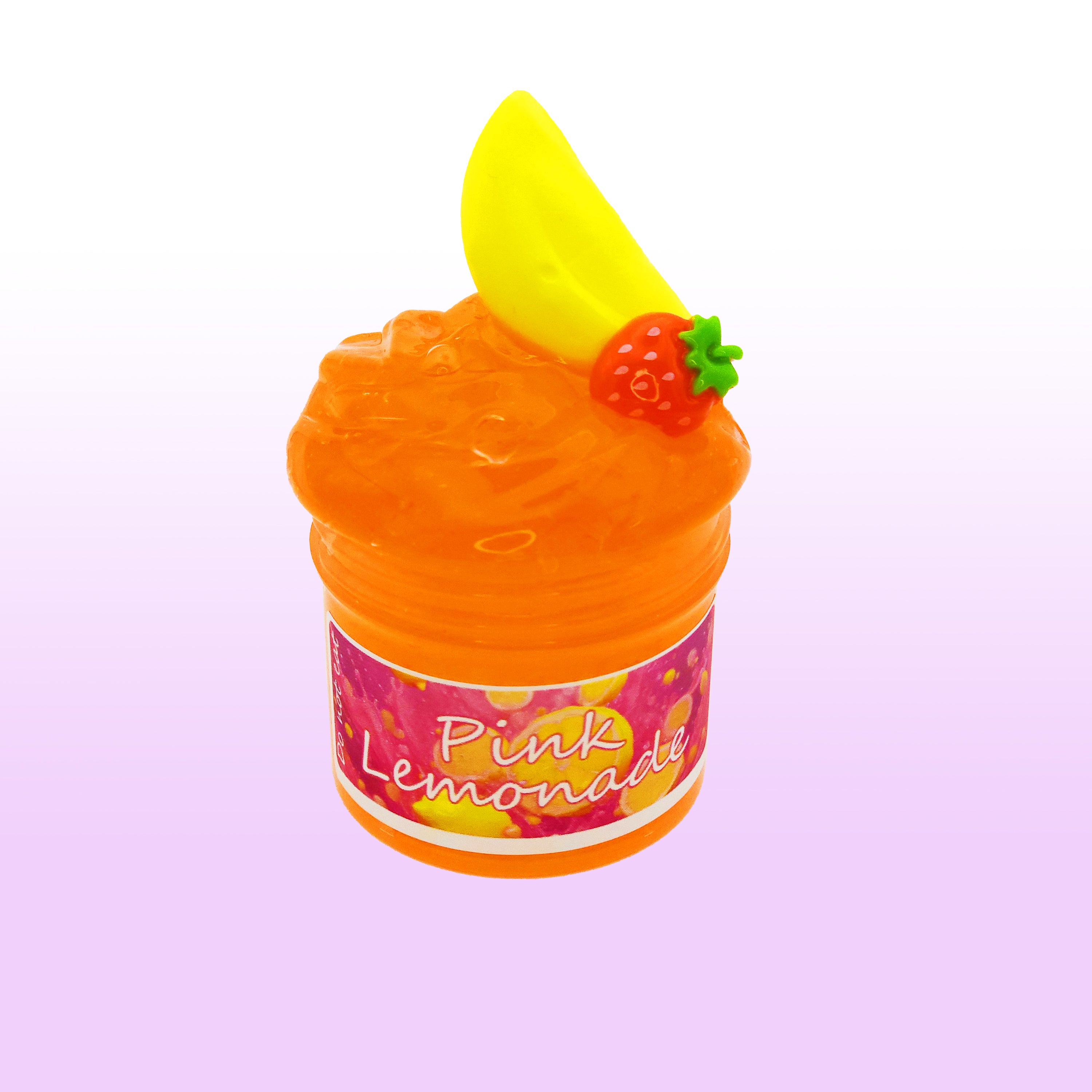 Pink Lemonade Slime small Poppy Mello Slimes