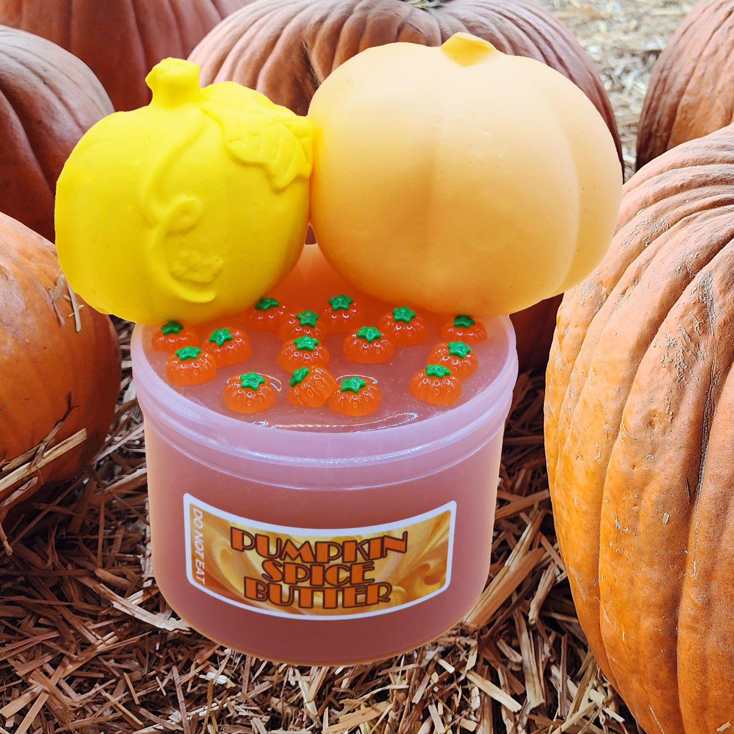 Pumpkin Spice Butter Slime Poppy Mello Slimes