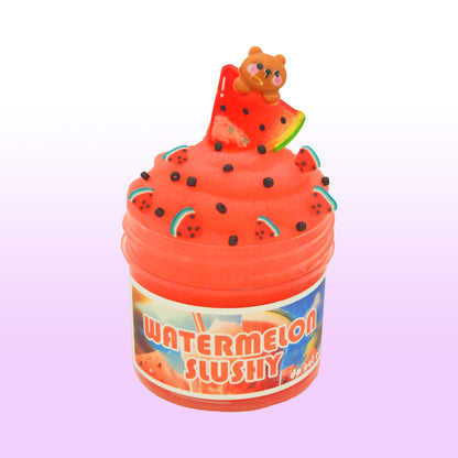 Watermelon Slushy Slime Poppy Mello Slimes