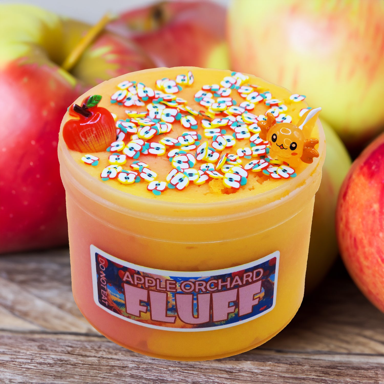 Apple Orchard Fluff Slime Poppy Mello Slimes