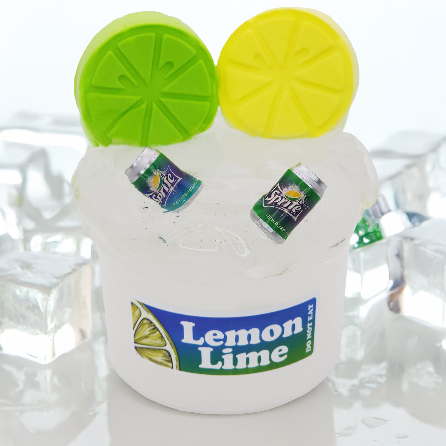 Lemon lime slime Poppy Mello Slimes