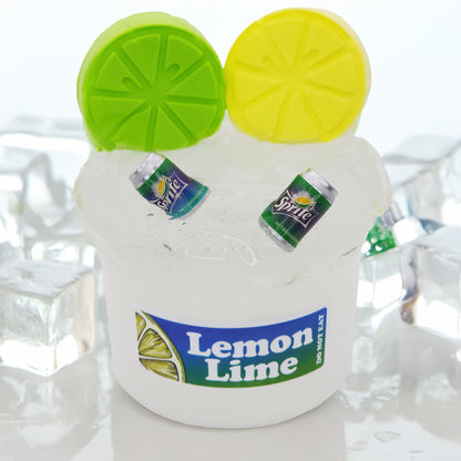 Lemon lime slime Poppy Mello Slimes