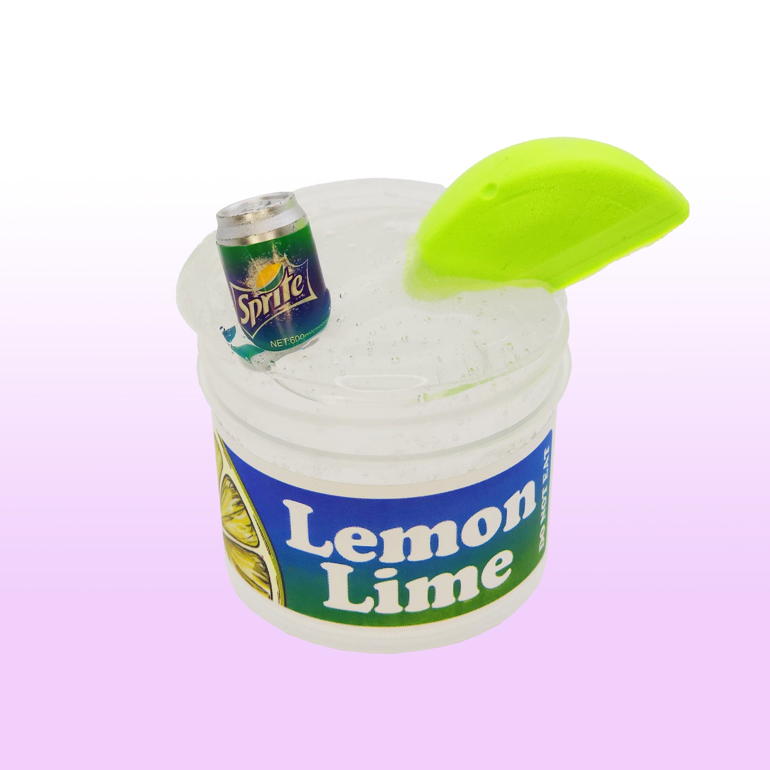 Lemon lime slime Poppy Mello Slimes