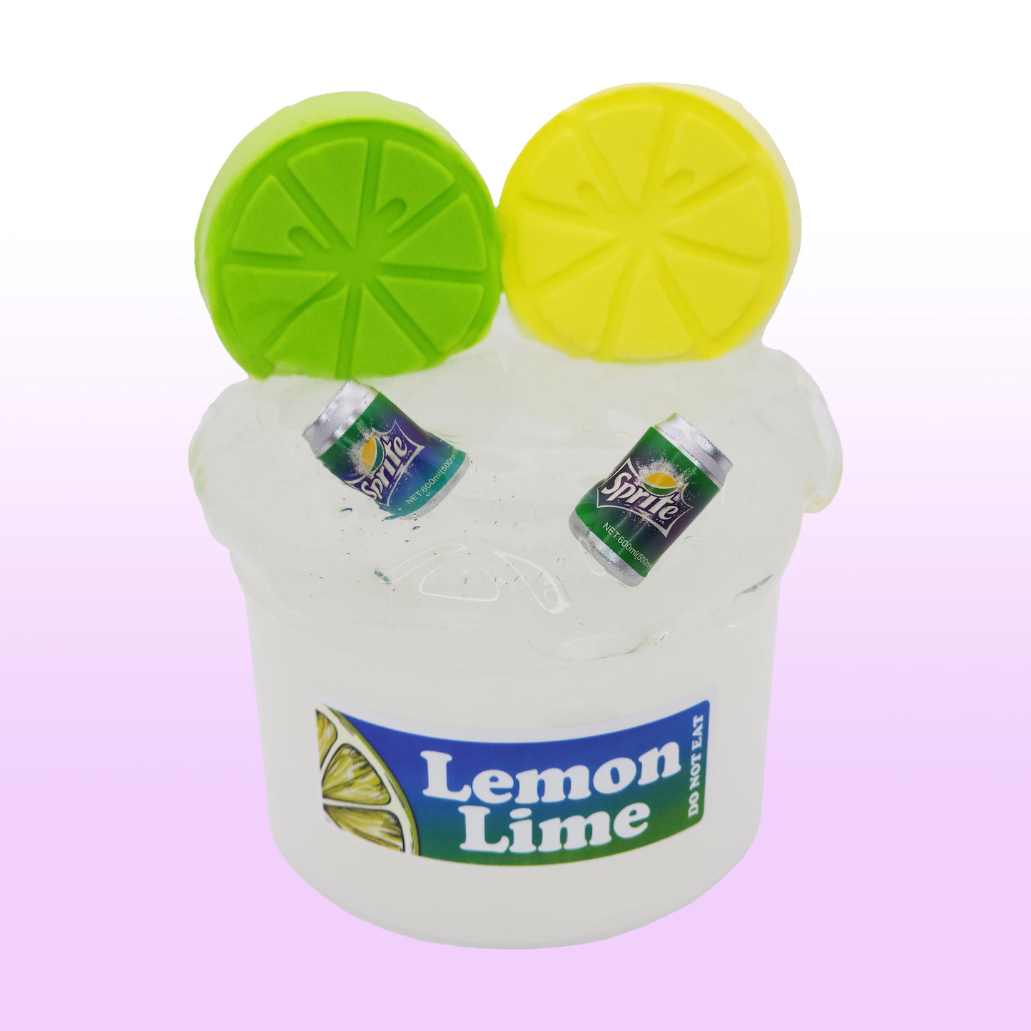 lemon lime slime Poppy Mello Slimes