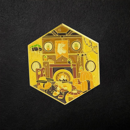 Hufflepuff pin Poppy Mello Slimes