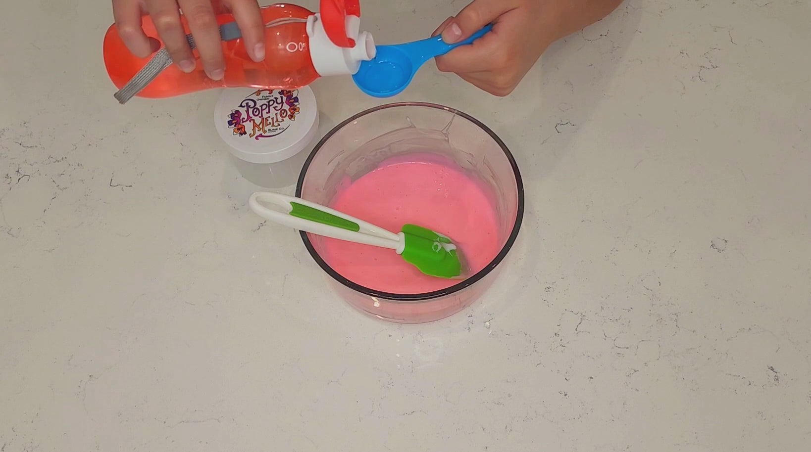 Load video: Adding glue step 2