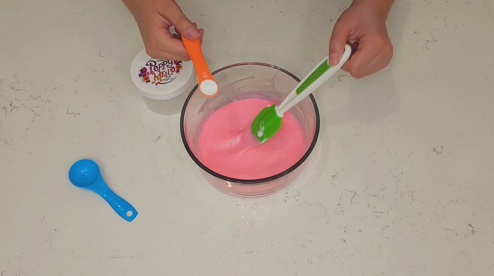 Load video: Adding glue step 2